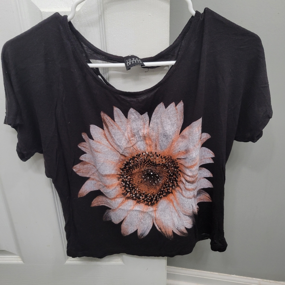 Joyce Leslie Women's sunflower shirt